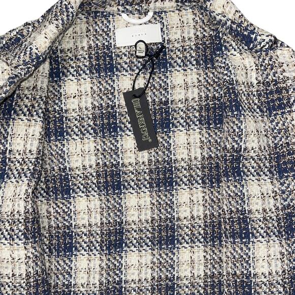 NWT! Blank NYC Once In A Lifetime Cropped Tweed Shacket - Size Large - Picture 13 of 16
